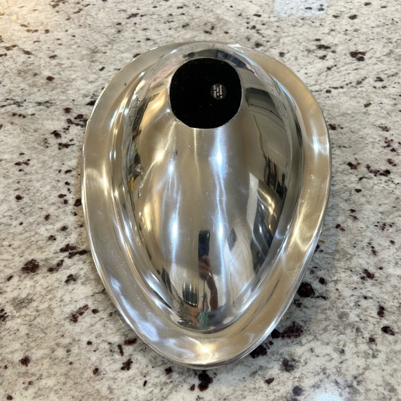 Julia Knight 16-inch red enamel Oval Bowl - Picture 12 of 13